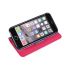 Púzdro knižkové FANCY pre APPLE IPHONE 4G/4S - ružovo modré