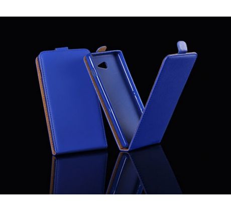 Púzdro knižkové Slim Flip Flexi pre Alcatel One Touch Idol 2  mini S (OT6036) - modré