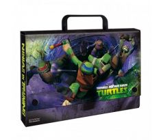 Detský kufrík A4 na zošity motív Ninja Turtles