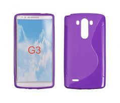 Púzdro silikónové S-line pre LG G3 (D855) - fialové