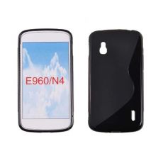 Púzdro SILIKÓNOVÉ S-LINE pre LG GOOGLE NEXUS 4 (E960) - čierne