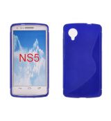 Púzdro SILIKÓNOVÉ pre LG GOOGLE NEXUS 5 (E820) - modré