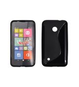 Púzdro Silikónové S-line pre Nokia Lumia 530 - čierne