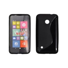 Púzdro Silikónové S-line pre Nokia Lumia 530  - čierne