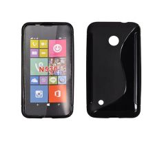 Púzdro Silikónové S-line pre Nokia Lumia 530  - čierne