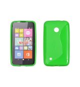 Silikónové púzdro S-LINE pre Nokia Lumia 530 - zelené