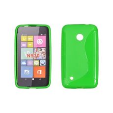 Silikónové púzdro S-LINE pre Nokia Lumia 530  - zelené