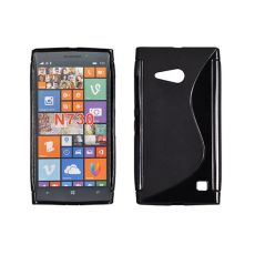 SILIKÓNOVÉ Púzdro S-LINE pre NOKIA LUMIA 730/735 - čierne