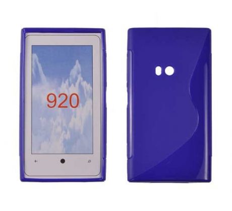 Púzdro silikónové S-line pre Nokia Lumia 920 - modré