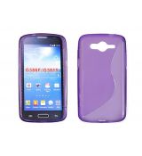 Púzdro silikónové S-line pre Samsung Galaxy Core LTE (G386) - fialové