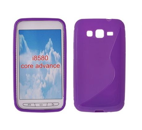 Púzdro silikónové S-line pre Samsung Galaxy Core Advance (i8580) - fialové