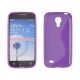 Púzdro silikónové S-line pre Samsung Galaxy S4 mini (i9190) - fialové