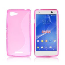 Púzdro silikónové S-line pre Sony Xperia E1 - ružové