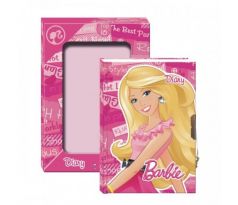 Zapisník uzamykateľný - Barbie diary