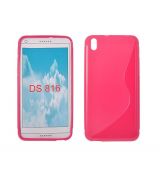 Púzdro silikónové S-Line pre Htc Desire 816 - ružové