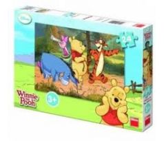 Puzzle Disney Medvedík Pú na výprave 24 dielikov - Dino
