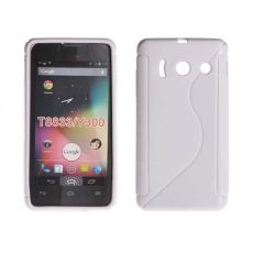 Púzdro SILIKÓNOVÉ S-LINE pre HUAWEI ASCEND Y300 - biele