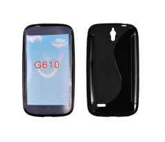 Púzdro silikónové S-line pre Huawei Ascend G610 - čierne