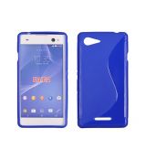 Silikónové Púzdro S-line - Sony Xperia E3 - modré