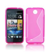 SILIKÓNOVÉ Púzdro S-line pre HTC DESIRE 300 - ružové