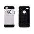 Púzdro Vennus TOUGH ARMOR MATT pre SAMSUNG GALAXY S4 (i9500) - strieborné