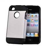 Púzdro Vennus TOUGH ARMOR MATT pre SAMSUNG GALAXY S4 (i9500) - strieborné
