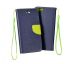 Púzdro knižkové FANCY pre HTC DESIRE 320 - modro žlté