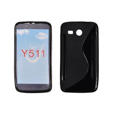 Púzdro SILIKÓNOVÉ S-LINE pre HUAWEI ASCEND Y511 - čierne