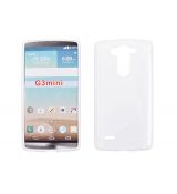 Púzdro SILIKÓNOVÉ S-LINE pre LG G3 MINI/BEAT/G3S (D722) - biele