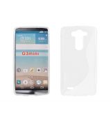 Púzdro SILIKÓNOVÉ S-LINE pre LG G3 MINI/BEAT/G3S (D722) - transparentné