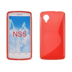 Púzdro SILIKÓNOVÉ pre LG GOOGLE NEXUS 5 (E820) - červené