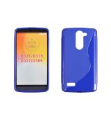 Púzdro SILIKÓNOVÉ pre LG L BELLO (D331) - modré