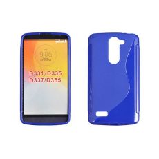 Púzdro SILIKÓNOVÉ pre LG L BELLO (D331) - modré