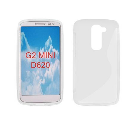 Púzdro SILIKÓNOVÉ S-LINE pre LG G2 MINI (D620) - transparentné