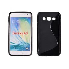 Púzdro SILIKÓNOVÉ S-LINE pre SAMSUNG GALAXY A3 (A300) - čierne