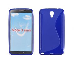 Púzdro SILIKÓNOVÉ S-LINE pre SAMSUNG GALAXY NOTE 3 NEO (N750) - modré