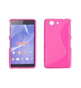 Púzdro SILIKÓNOVÉ S-LINE pre SONY XPERIA Z3 MINI - ružové