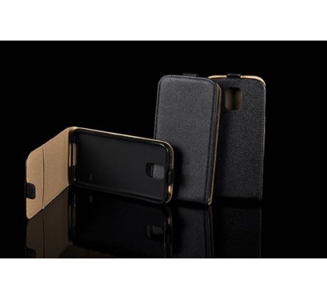 Púzdro Slim Flip Flexi pre HTC ONE M9 - čierne