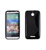 Púzdro SILIKÓNOVÉ S-LINE pre HTC DESIRE 510 - čierne