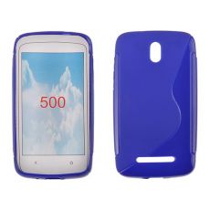 Púzdro SILIKÓNOVÉ S-LINE pre HTC DESIRE 620 - modré