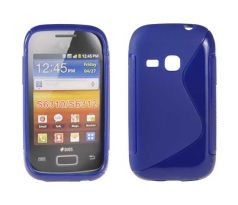 Púzdro SILIKÓNOVÉ S-LINE pre SAMSUNG GALAXY YOUNG (S6310) - modré