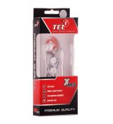 STEREO SLÚCHADLÁ TEL1 PRESTIGE (handsfree) - čierne