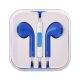 UNIVERZÁLNE STEREO SLÚCHADLÁ MEGA BASS HQ (handsfree) - modré