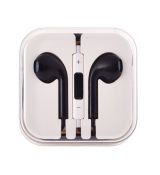UNIVERZÁLNE STEREO SLÚCHADLÁ MEGA BASS HQ (handsfree) - čierne