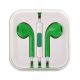 UNIVERZÁLNE STEREO SLÚCHADLÁ MEGA BASS HQ (handsfree) - zelené