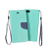 Púzdro knižkové FANCY pre LG G3 Mini/Beat/G3s (D722) - mätovo modré