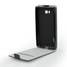 Púzdro knižkové  SLIM FLIP FLEXI pre LENOVO S90 - čierne