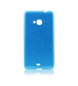 Púzdro SILIKÓNOVÉ JELLY CASE LEATHER pre HTC DESIRE 620 - modré