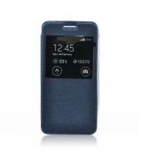 Knižkové púzdro S-VIEW FLEXI pre SONY XPERIA E4 - modré