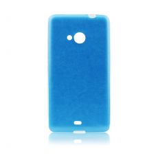 Púzdro SILIKÓNOVÉ JELLY CASE LEATHER pre LG G4- modré